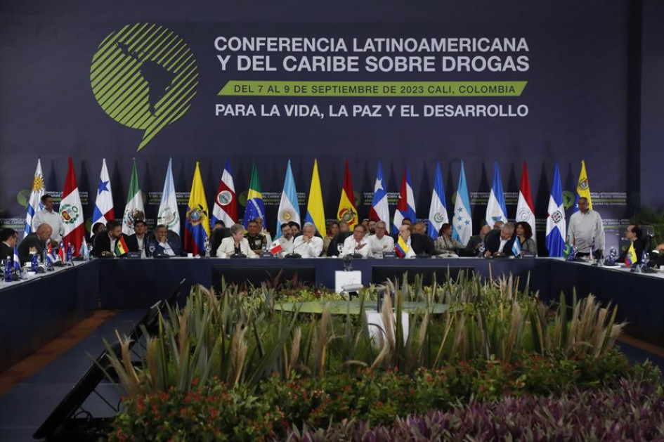 Conferencia Latinoamericana y del Caribe sobre Drogas, en Cali (Colombia). Conferencia Latinoamericana y del Caribe sobre Drogas, en Cali (Colombia).