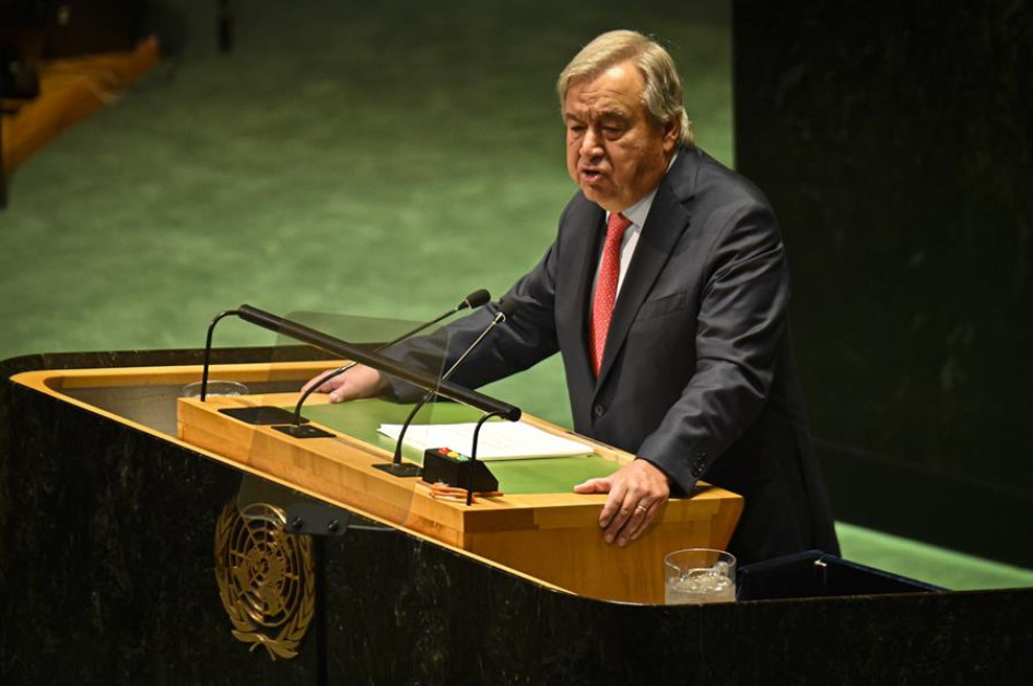 El secretario general de la ONU, António Guterres El secretario general de la ONU, António Guterres
