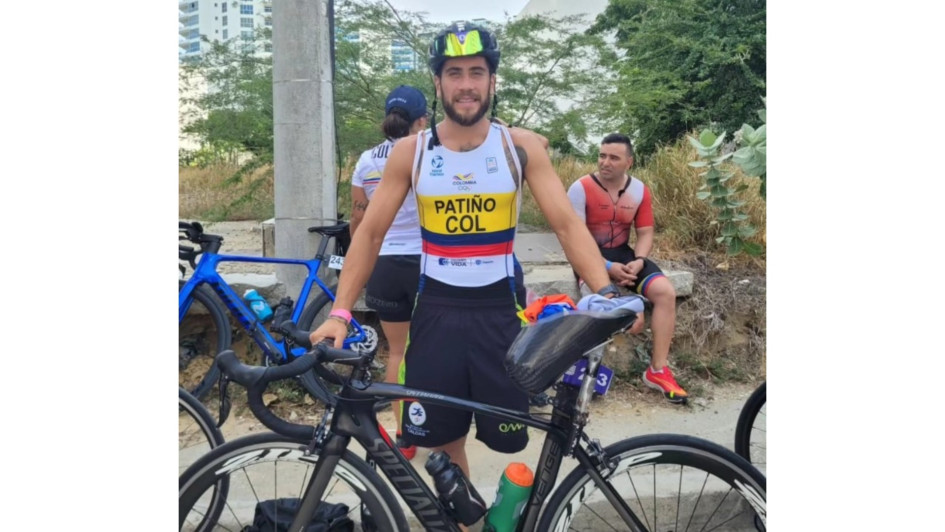 Juan Esteban Patiño, paratriatleta de Caldas Juan Esteban Patiño, paratriatleta de Caldas