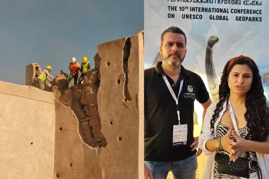 Juan Pablo Arbeláez y Juliana Osorio vivieron el terremoto en Marruecos. Juan Pablo Arbeláez y Juliana Osorio vivieron el terremoto en Marruecos.