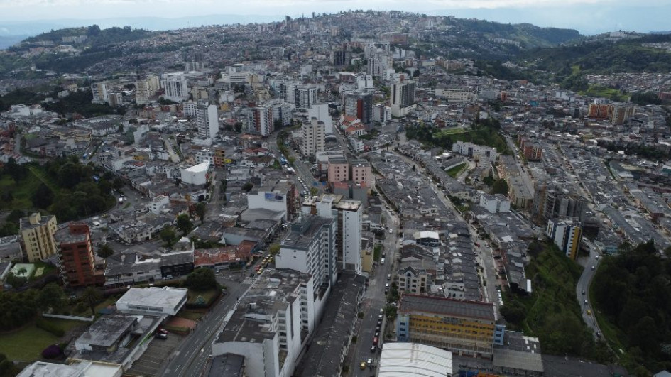 Panorámica de Manizales El caso sucedió en un colegio de Manizales.