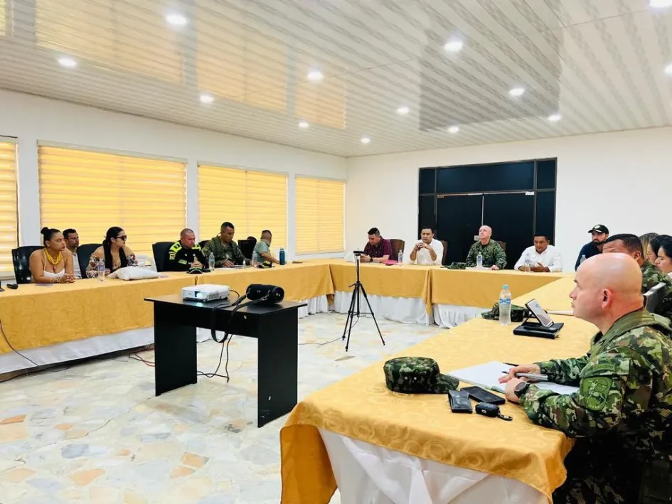 Este lunes se realizó un consejo de seguridad en Arauca. Este lunes se realizó un consejo de seguridad en Arauca.