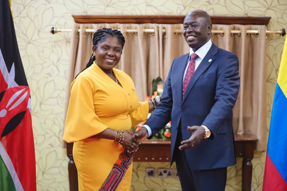 Francia Márquez y Rigathi Gachagua. Francia Márquez y Rigathi Gachagua.