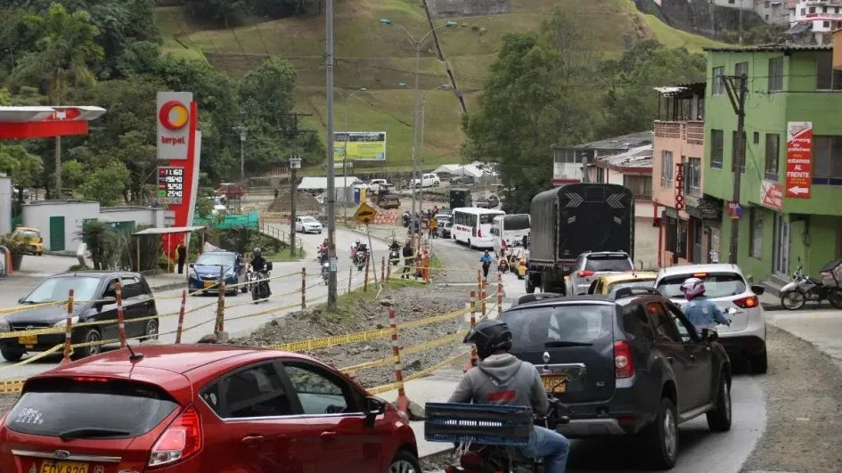 Las obras del Intercambiador Vial de Los Cedros Las obras del Intercambiador Vial de Los Cedros