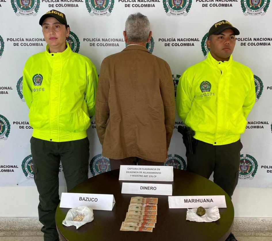 El hombre capturado en Manzanares. El hombre capturado en Manzanares.