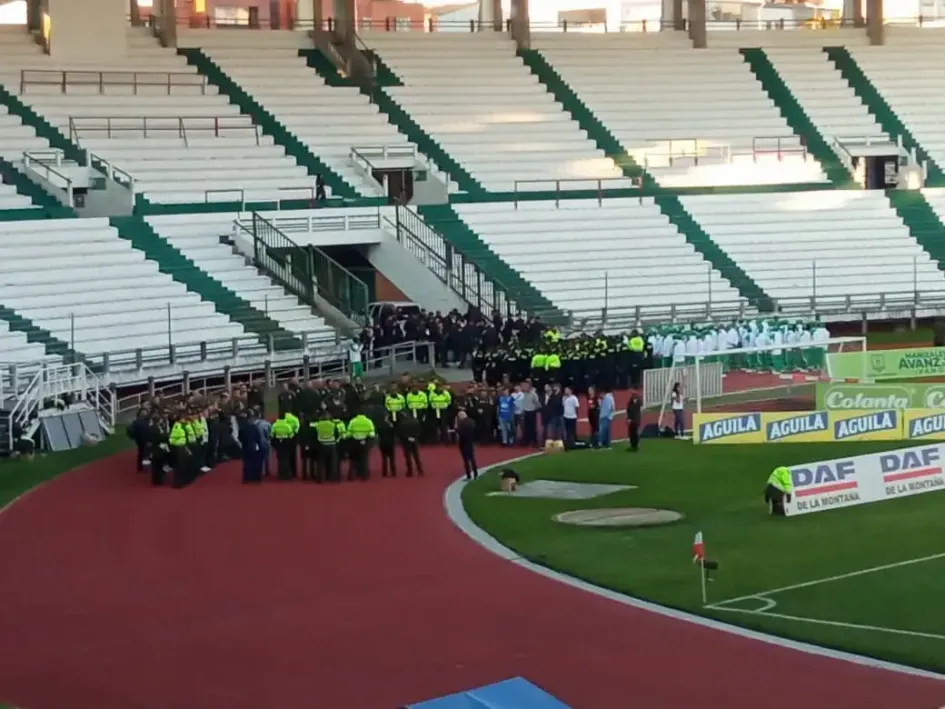 Estas son las medidas de seguridad para el partido Once Caldas - Atlético Huila esta noche Estas son las medidas de seguridad para el partido Once Caldas - Atlético Huila esta noche