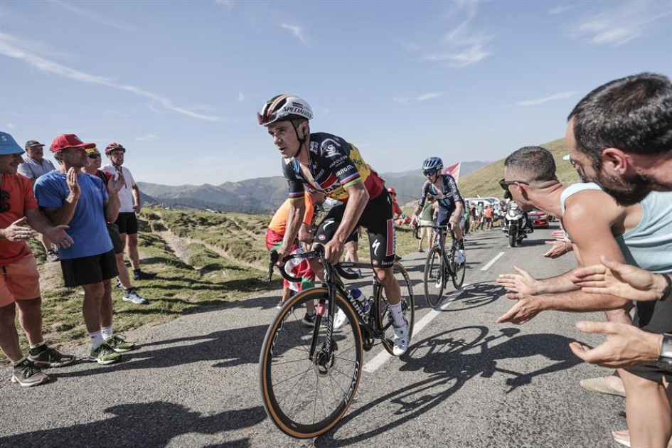 El belga Remco Evenepoel El belga Remco Evenepoel