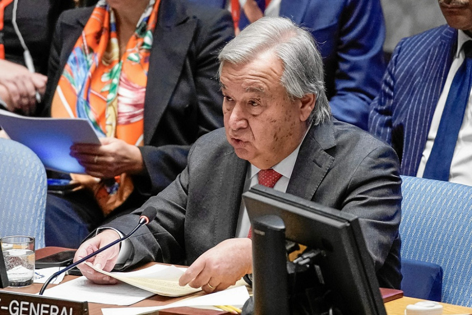 Foto | EFE | LA PATRIA El secretario general, António Guterres, es atacado por Israel, país que pide su dimisión por criticar su actuación en Gaza. Foto | EFE | LA PATRIA El secretario general, António Guterres, es atacado por Israel, país que pide su dimisión por criticar su actuación en Gaza.
