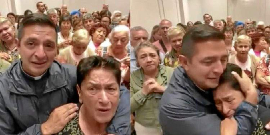 Reproducción | LA PATRIA Jesús Hernán Orjuela, conocido como el padre Chucho, se encuentre atrapado en Israel junto con cerca de 120 connaciones con quienes realizaba una peregrinación en Nazaret. Reproducción | LA PATRIA Jesús Hernán Orjuela, conocido como el padre Chucho, se encuentre atrapado en Israel junto con cerca de 120 connaciones con quienes realizaba una peregrinación en Nazaret.