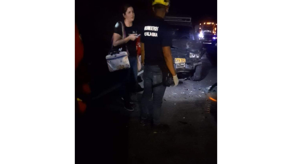 El accidente ocurrió en la noche de este sábado, cerca de la vía de acceso a Marmato (Caldas). El accidente ocurrió en la noche de este sábado, cerca de la vía de acceso a Marmato (Caldas).