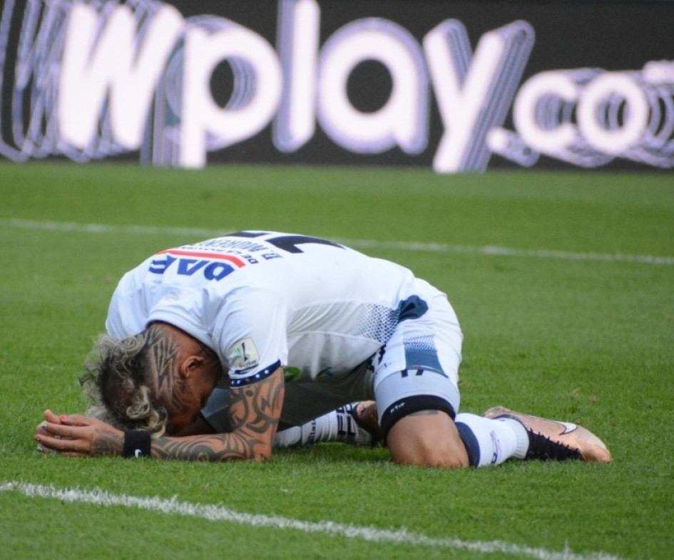 Dayro Moreno se lamenta en el partido del Once Caldas ante Deportivo Independiente Medellín. Dayro Moreno se lamenta en el partido del Once Caldas ante Deportivo Independiente Medellín.