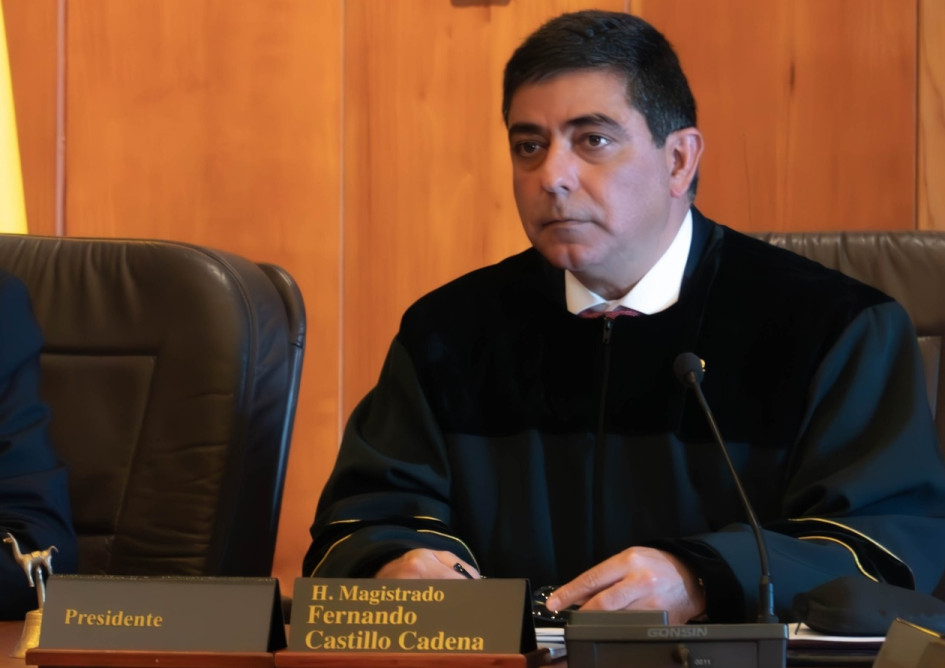 Magistrado Fernando Castillo Cadena, presidente de la Corte Suprema de Justicia. 