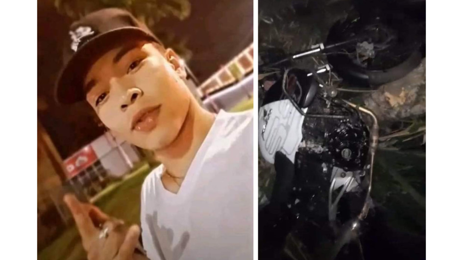 Juan David Rivera Arroyave, de 20 años, se chocó contra un caballo cuando iba en una moto en el sector de Puente de Cemento. Juan David Rivera Arroyave, de 20 años, se chocó contra un caballo cuando iba en una moto en el sector de Puente de Cemento.