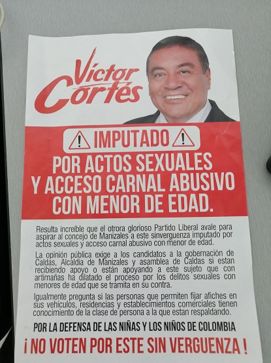 Volantes contra Cortés Foto|LA PATRIA Volantes contra Cortés Foto|LA PATRIA