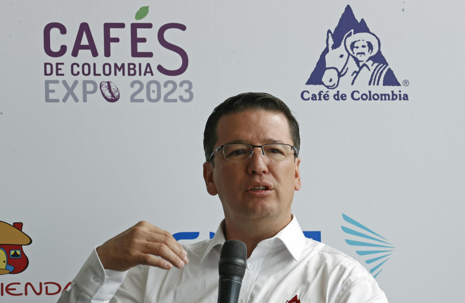 Germán Bahamón Jaramillo, gerente de la Federación Nacional de Cafeteros. Germán Bahamón Jaramillo, gerente de la Federación Nacional de Cafeteros.