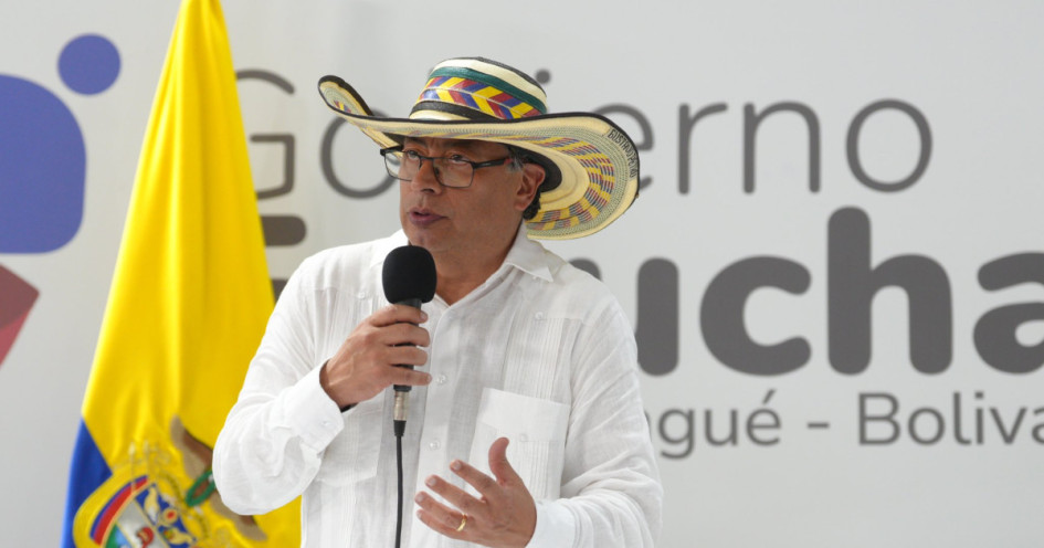 El presidente Gustavo Petro comparó el pasado lunes la situación de la Franja de Gaza con el campo de concentración de Auschwitz en la Segunda Guerra Mundial El presidente Gustavo Petro comparó el pasado lunes la situación de la Franja de Gaza con el campo de concentración de Auschwitz en la Segunda Guerra Mundial
