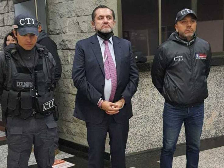 La captura de Mario Castaño. La captura de Mario Castaño.