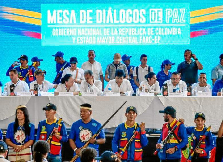 Se retiran, de acuerdo a la disidencia de la antigua guerrilla de las Farc, por incumplimiento del Gobierno nacional. Se retiran, de acuerdo a la disidencia de la antigua guerrilla de las Farc, por incumplimiento del Gobierno nacional.