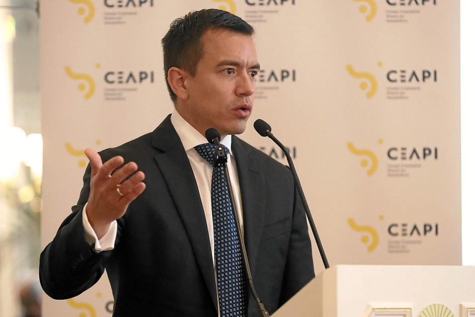 El presidente electo de Ecuador, Daniel Noboa. El presidente electo de Ecuador, Daniel Noboa.