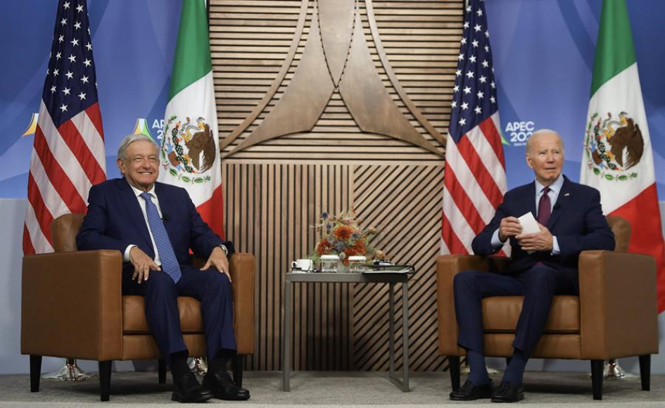 Andrés Manuel López Obrador y Joe Biden. Andrés Manuel López Obrador y Joe Biden.