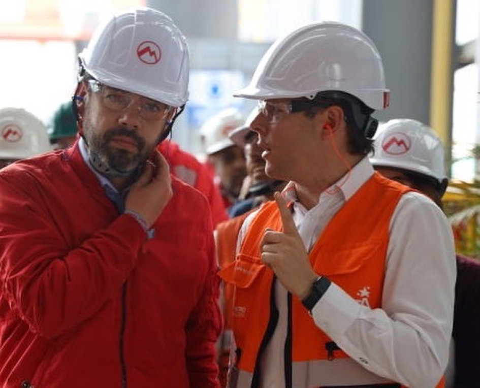 Alejandro Maya, en el Metro de Bogotá Foto|Tomada de @alejandromayam| LA PATRIA Alejandro Maya, en el Metro de Bogotá Foto|Tomada de @alejandromayam| LA PATRIA