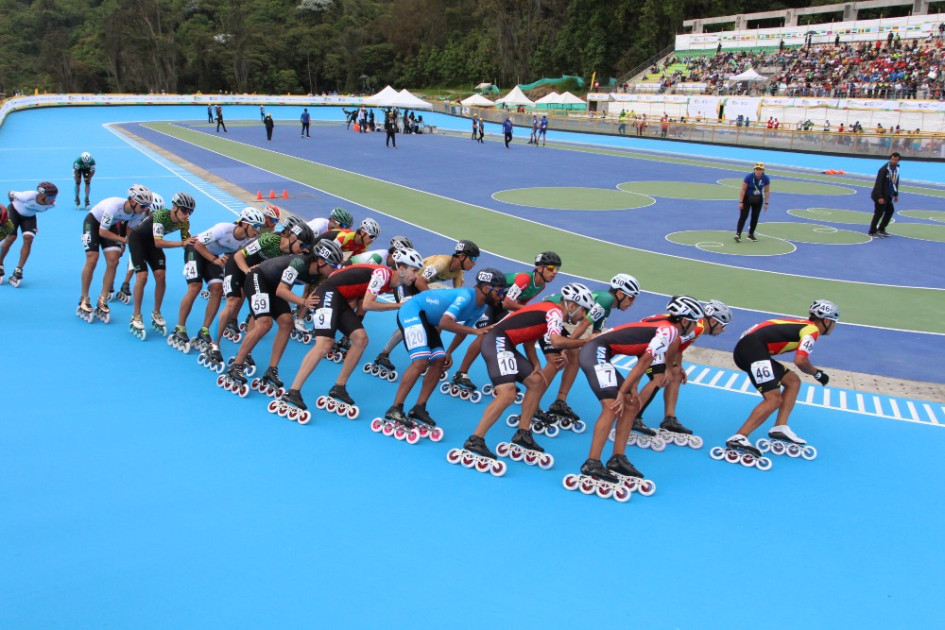 Caldas se quedó por fuera del podio en las cuatro competencias de patinaje en velocidad de ayer. Caldas se quedó por fuera del podio en las cuatro competencias de patinaje en velocidad de ayer.