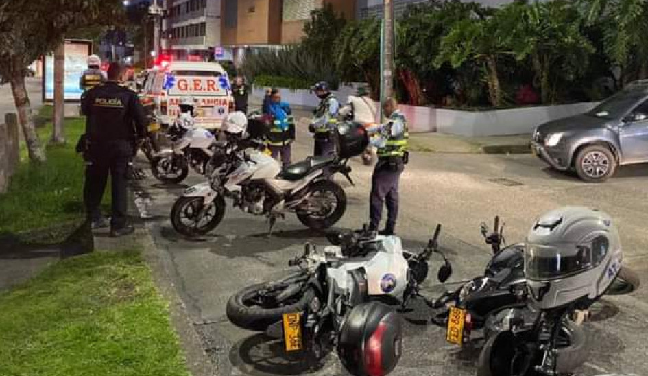 Así quedaron ambas motos. Así quedaron ambas motos.