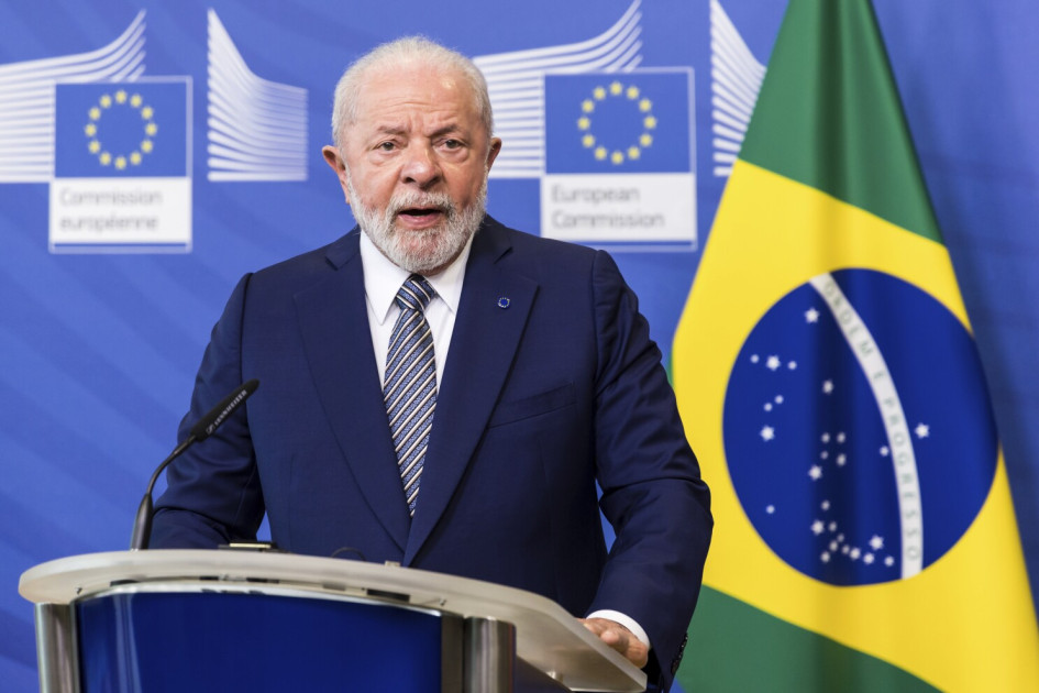 Luiz Inácio Lula da Silva, presidente de Brasil y líder del Partido de los Trabajadores. Luiz Inácio Lula da Silva, presidente de Brasil y líder del Partido de los Trabajadores.