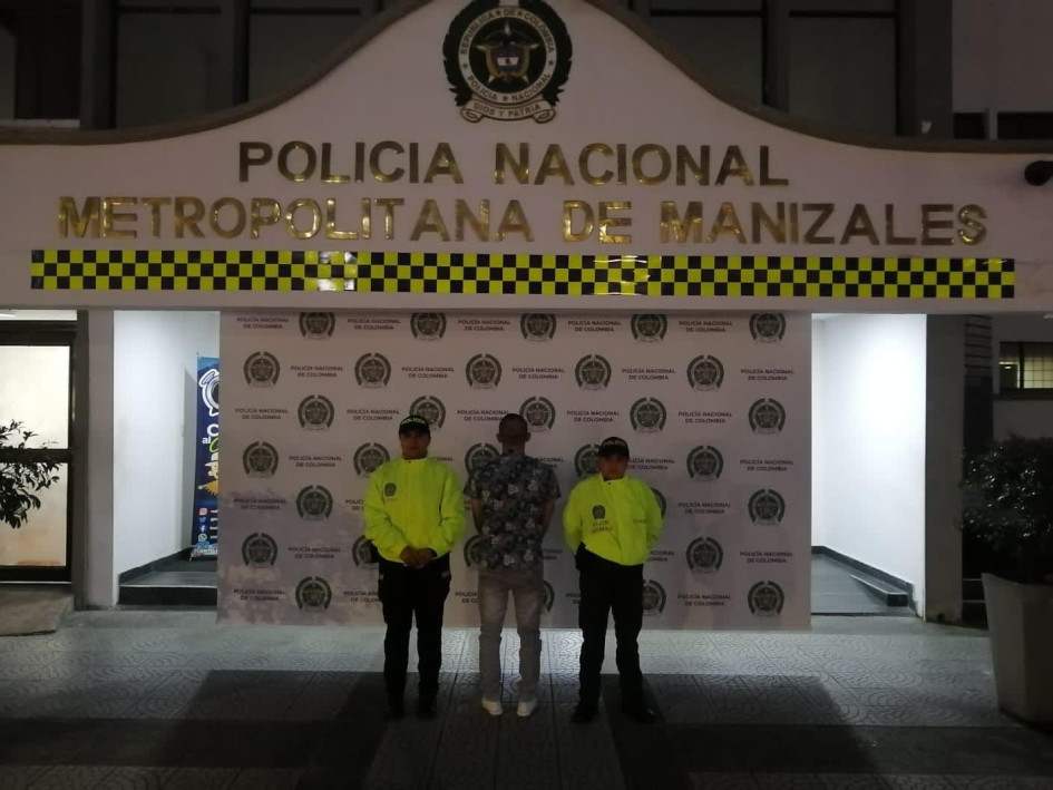 El aprehendido recientemente. El aprehendido recientemente.