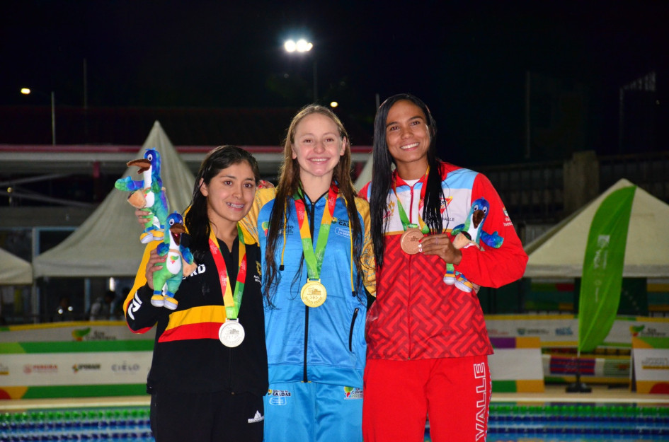 La natación con aletas le da a Caldas medalla de oro y plata en Pereira La natación con aletas le da a Caldas medalla de oro y plata en Pereira