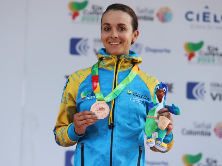 La pedalista manizaleña Diana Carolina Peñuela le dio ayer a Caldas la primera medalla en los Juegos Nacionales. Fue tercera (bronce) en la contrarreloj individual, a 8 segundos del oro. Juegos Nacionales del 2023
