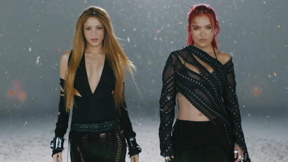 Shakira y Karol G Shakira y Karol G