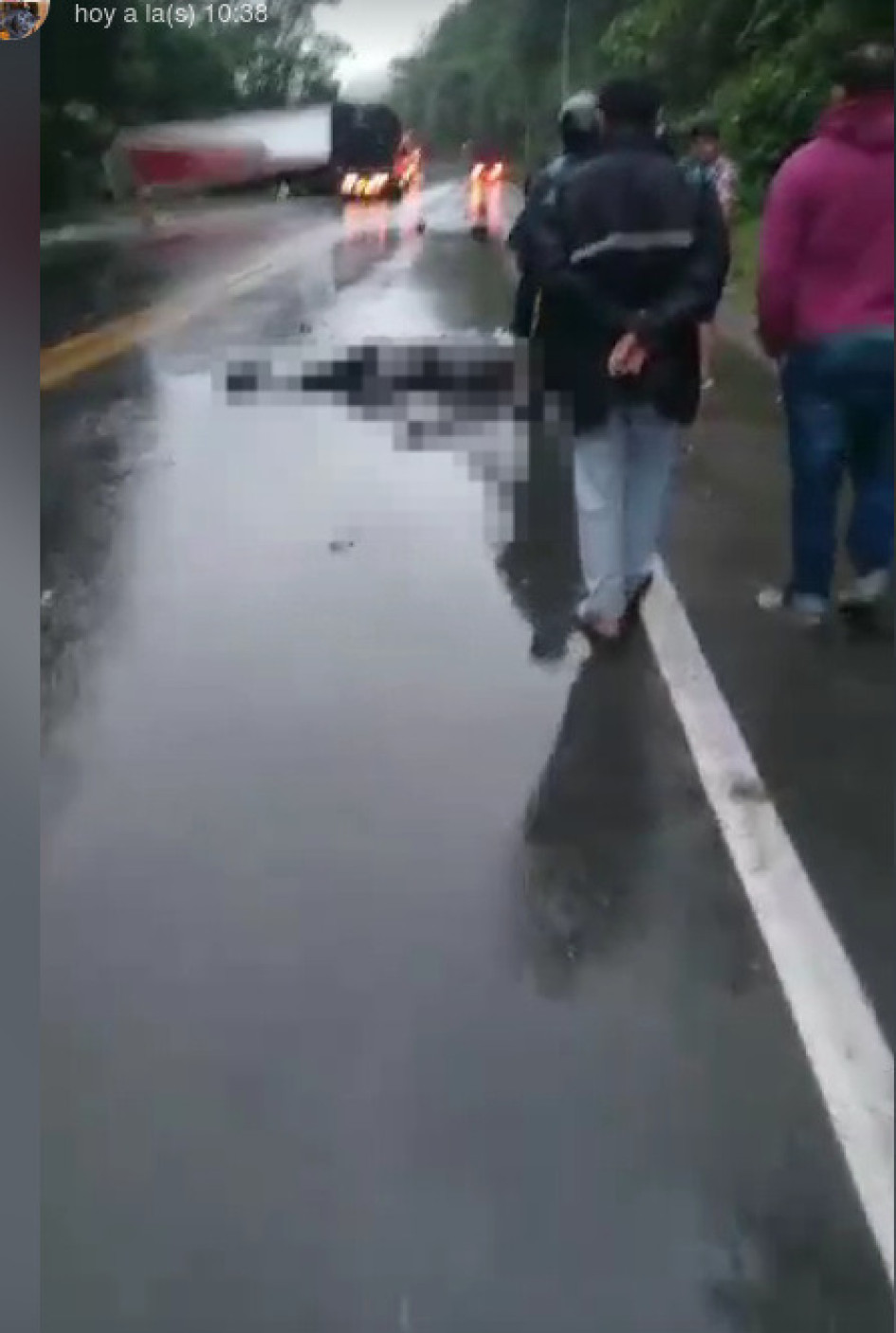 Accidente en el que murió un riosuceño Accidente en el que murió un riosuceño