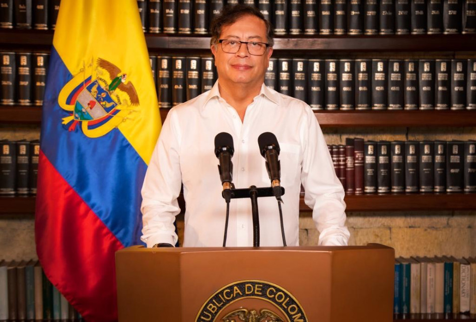 Gustavo Petro, presidente de Colombia. Gustavo Petro, presidente de Colombia.