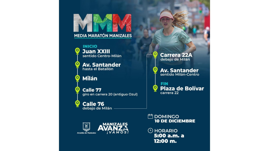 Desde las 5:00 a.m. hasta el mediodía de este 10 de octubre estará restringido el tránsito vehicular en el bulevar del barrio Milán, la avenida Santander y la carrera 22 en el Centro hasta la Plaza de Bolívar. Desde las 5:00 a.m. hasta el mediodía de este 10 de octubre estará restringido el tránsito vehicular en el bulevar del barrio Milán, la avenida Santander y la carrera 22 en el Centro hasta la Plaza de Bolívar.