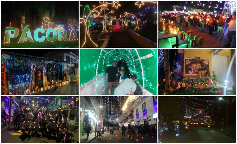 Con fervor y ánimo, habitantes de Pácora, Anserma, Riosucio, Pueblo Nuevo (Pensilvania), La Merced y Manzanares se unieron a la celebración de la Inmaculada Concepción de María, conocida popularmente como la noche de velitas. Con fervor y ánimo, habitantes de Pácora, Anserma, Riosucio, Pueblo Nuevo (Pensilvania), La Merced y Manzanares se unieron a la celebración de la Inmaculada Concepción de María, conocida popularmente como la noche de velitas.
