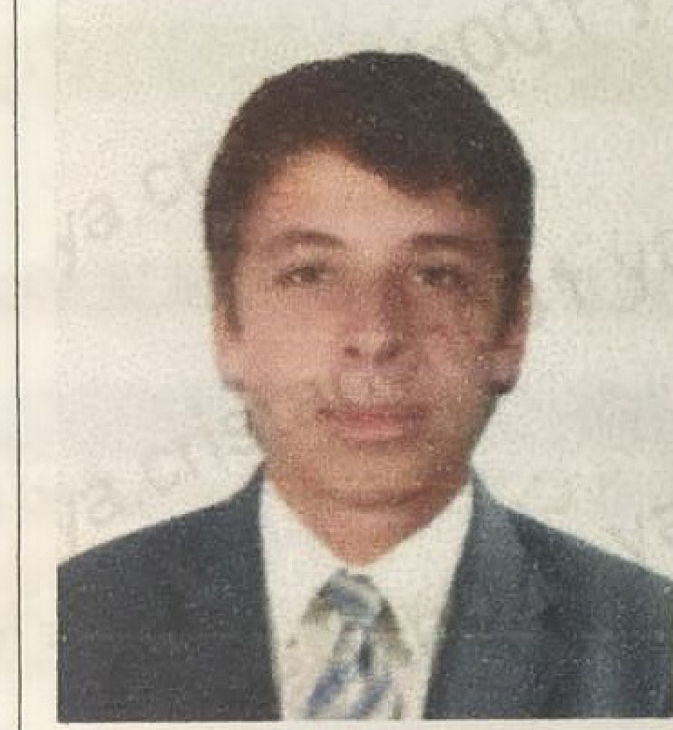 El uniformado, Jorge Arley Cardona Escobar, de 33 años, natural de Samaná. El uniformado, Jorge Arley Cardona Escobar, de 33 años, natural de Samaná.