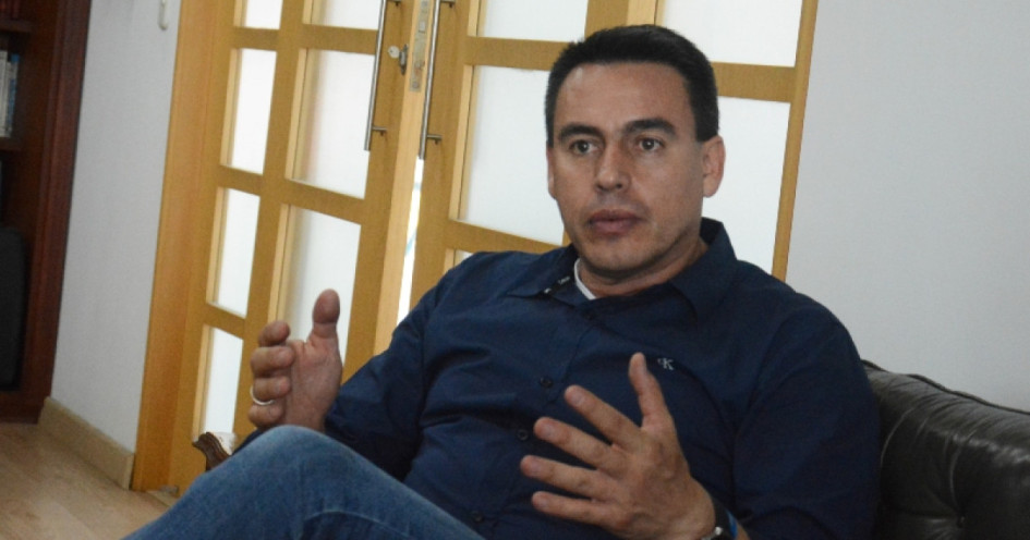 Jorge Eduardo Rojas, alcalde electo de Manizales, tomará posesión como mandatario el 30 de diciembre en el Teatro Los Fundadores. Jorge Eduardo Rojas, alcalde electo de Manizales, tomará posesión como mandatario el 30 de diciembre en el Teatro Los Fundadores.