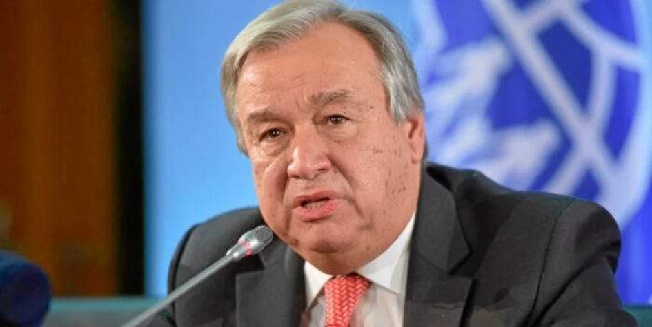 Foto | Tomada de Internet | LA PATRIA António Guterres, secretario general de Naciones Unidas. Foto | Tomada de Internet | LA PATRIA António Guterres, secretario general de Naciones Unidas.