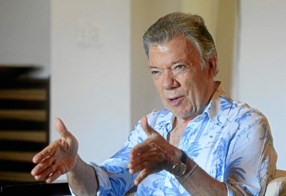 El expresidente Juan Manuel Santos asegura que en un proceso de paz no se puede improvisar. El expresidente Juan Manuel Santos asegura que en un proceso de paz no se puede improvisar.