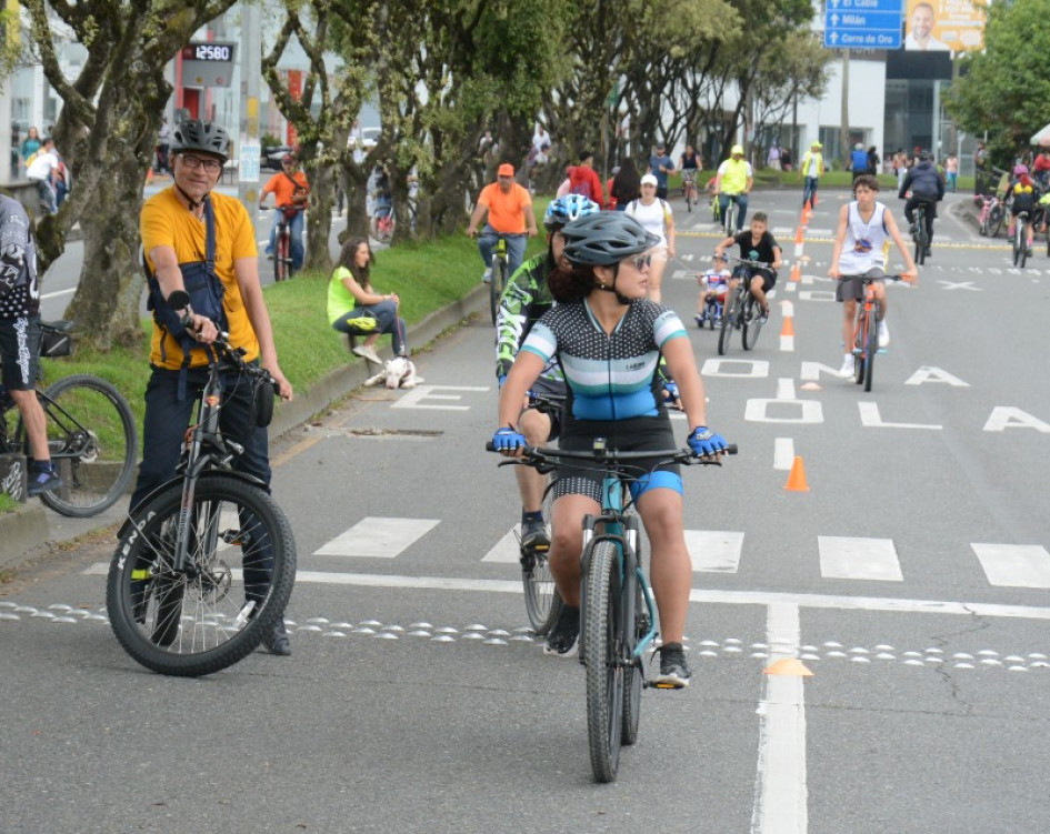 Ciclovía en Manizales Ciclovía en Manizales