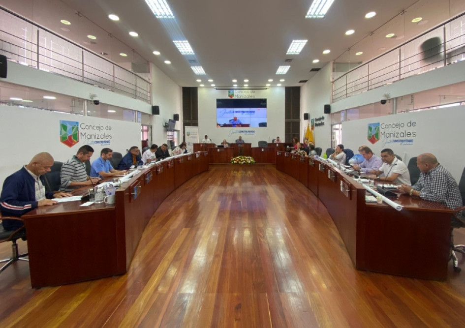 Recinto del Concejo de Manizales, al que llegarán 10 concejales nuevos para el periodo 2024-2027. Recinto del Concejo de Manizales, al que llegarán 10 concejales nuevos para el periodo 2024-2027.