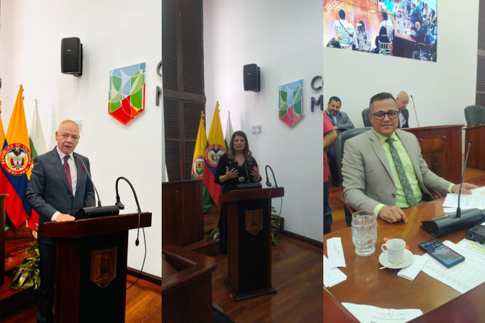 Dos hombres y una mujer conforman la Mesa Directiva del Concejo de Manizales para el 2024 Dos hombres y una mujer conforman la Mesa Directiva del Concejo de Manizales para el 2024
