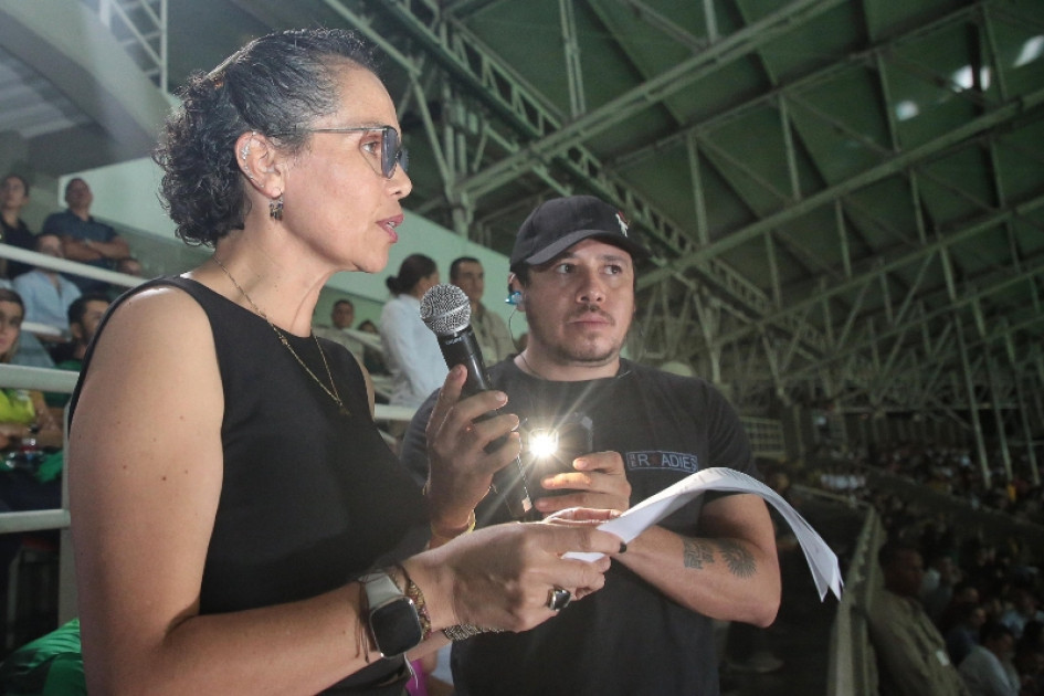 Astrid Rodríguez, ministra del Deporte de Colombia, será investigada por "la presunta omisión de funciones" que habrían provocado que Panam Sports decidiera rescindir el contrato para los Juegos. Astrid Rodríguez, ministra del Deporte de Colombia, será investigada por "la presunta omisión de funciones" que habrían provocado que Panam Sports decidiera rescindir el contrato para los Juegos.