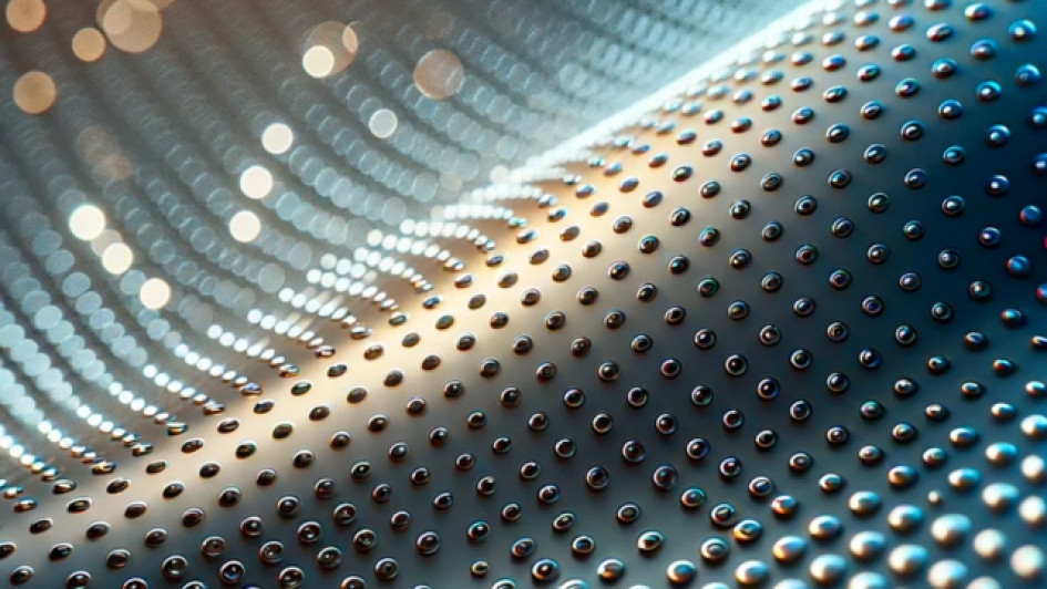 Que-es-un-microperforado Foto de cerca de un vinilo microperforado.