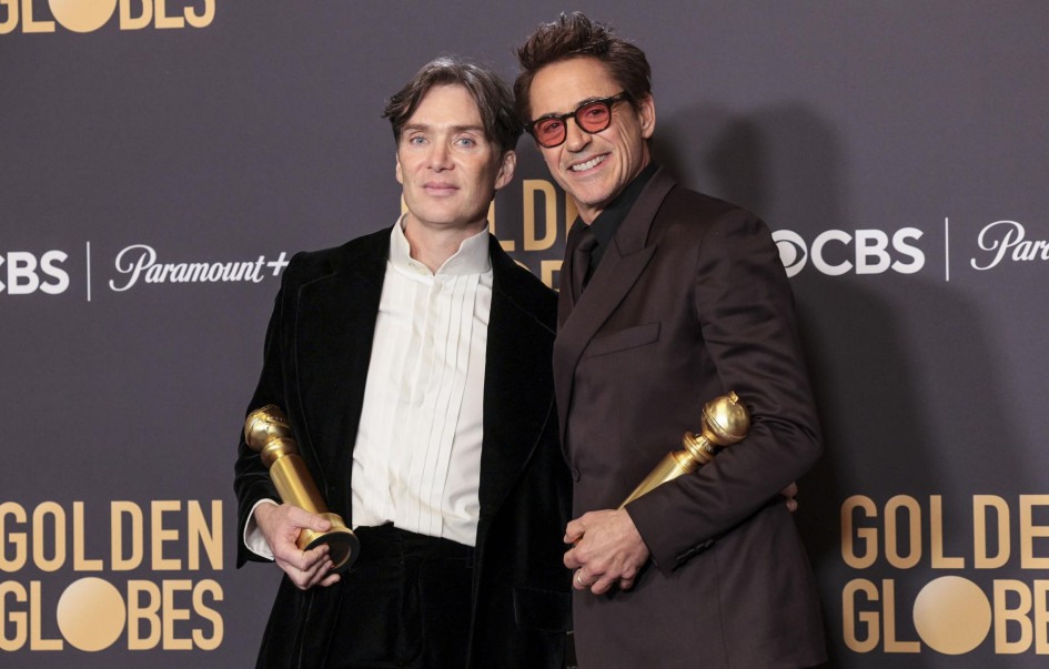 Cillian Murphy y Robert Downey Jr. Cillian Murphy y Robert Downey Jr.