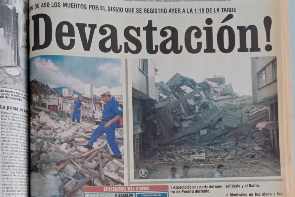 Terremoto de hace 25 años en Quindío fue más letal porque casas no eran sismorresistentes Terremoto de hace 25 años en Quindío fue más letal porque casas no eran sismorresistentes