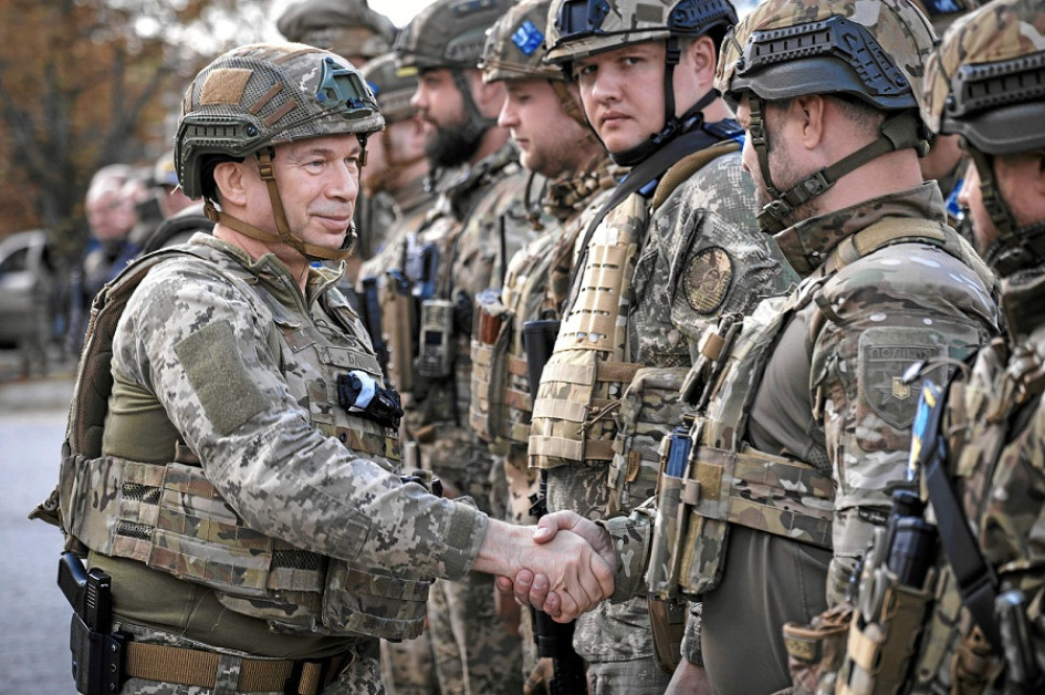 Oleksandr Sirski, nuevo jefe de las Fuerzas Militares ucranianas. Oleksandr Sirski, nuevo jefe de las Fuerzas Militares ucranianas.