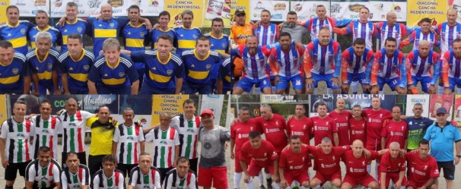 Su Desvare, Municipio de Palestina, Inmedent y Nevado y Café Turismo son los semifinalistas de la Copa de fútbol en La Asunción. Su Desvare, Municipio de Palestina, Inmedent y Nevado y Café Turismo son los semifinalistas de la Copa de fútbol en La Asunción.