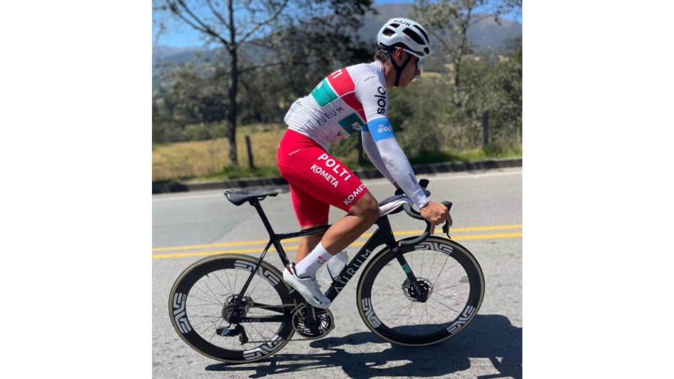 Jhónatan Restrepo, ciclista caldense oriundo de Pácora. Jhónatan Restrepo, ciclista caldense oriundo de Pácora.
